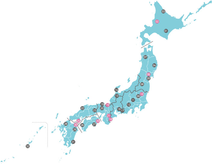 日本地図